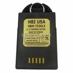 11.1 volt 2600 mAh barcode scanner battery HBM-7530LX