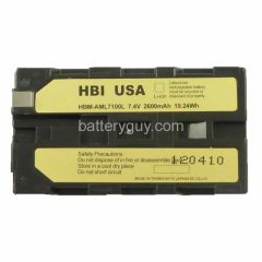 7.4 volt 2600 mAh barcode scanner battery HBM-AML7100L