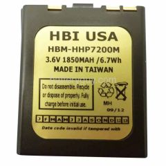 3.6 volt 1850 mAh barcode scanner battery HBM-HHP7200M