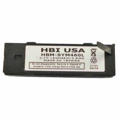 3.7 volt 1600 mAh barcode scanner battery HBM-SYM460L