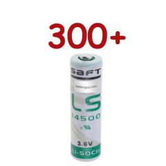 LS14500 PLC Lithium Battery 3.6v 2600mAh - Bulk Discount X 300