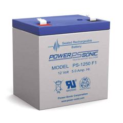 Power-Sonic PS-1250 F1 | SLA Battery 12v 5Ah