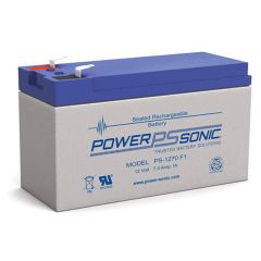Power-Sonic PS-1270 F1 F2 | SLA Battery 12v 7Ah