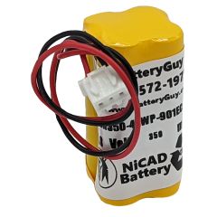 Nickel Cadmium Battery 4.8v 350mah | BGN350-4EWP-901EC (Rechargeable)